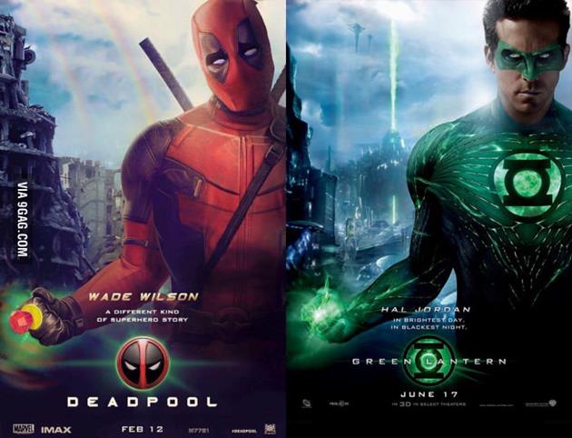 Deadpool vs Green Lantern - La force du marketing
