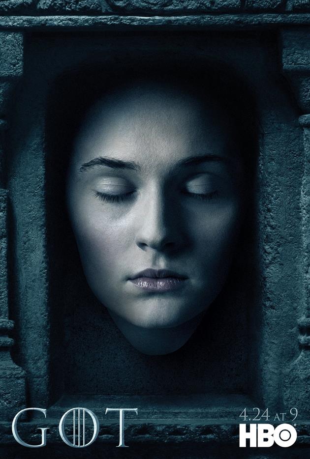 Affiche Promotionnelle - Tête de Sansa Stark