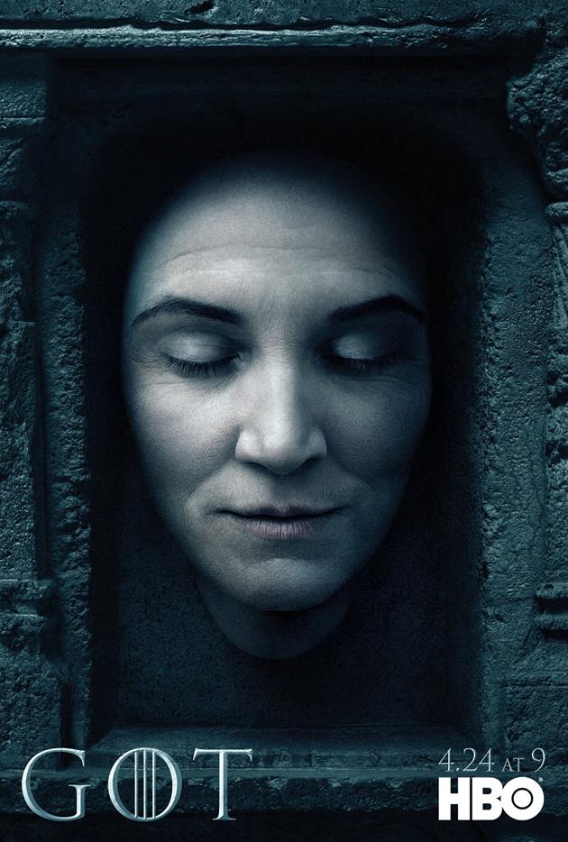 Affiche Promotionnelle - Tête de Catelyn Stark