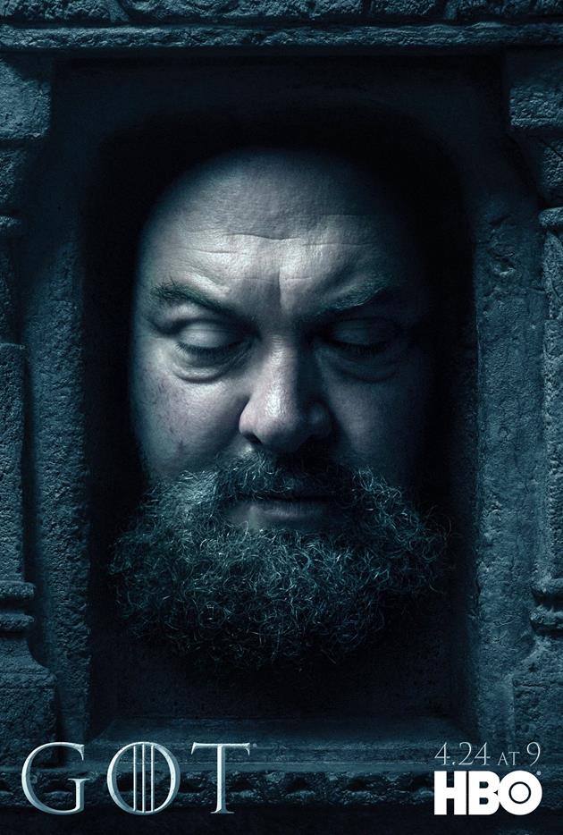 Affiche Promotionnelle - Tête de Robert Baratheon