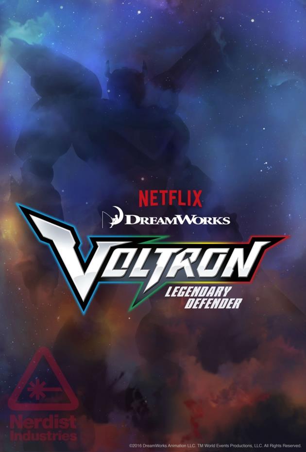 Affiche teaser de la série Voltron Legendary Defender