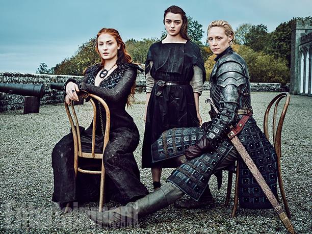 les Dame of Thrones prennent la pose