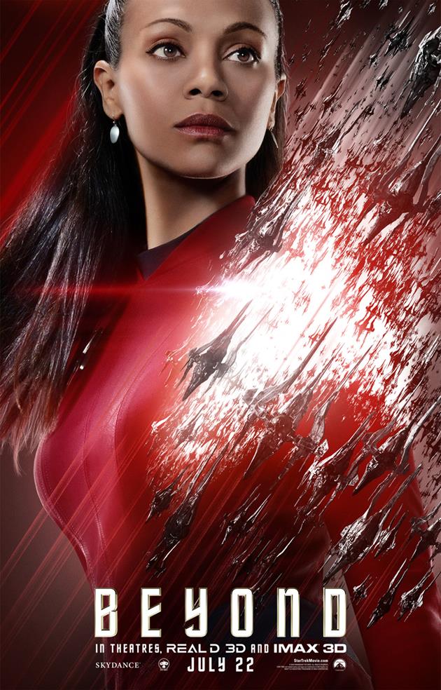 Affiche Personnage Star Trek Beyond - Uhura