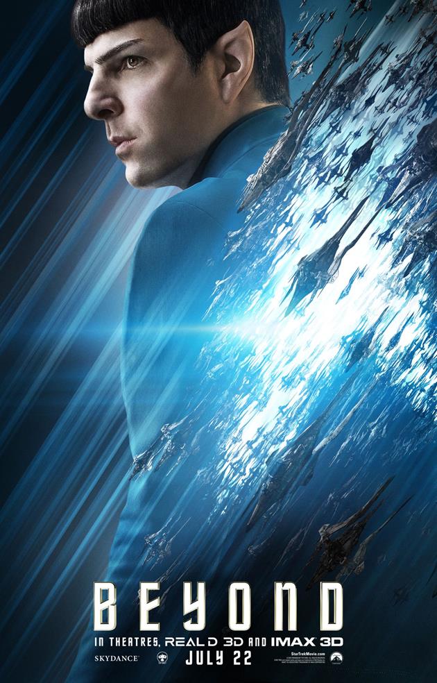 Affiche Personnage Star Trek Beyond - Spock