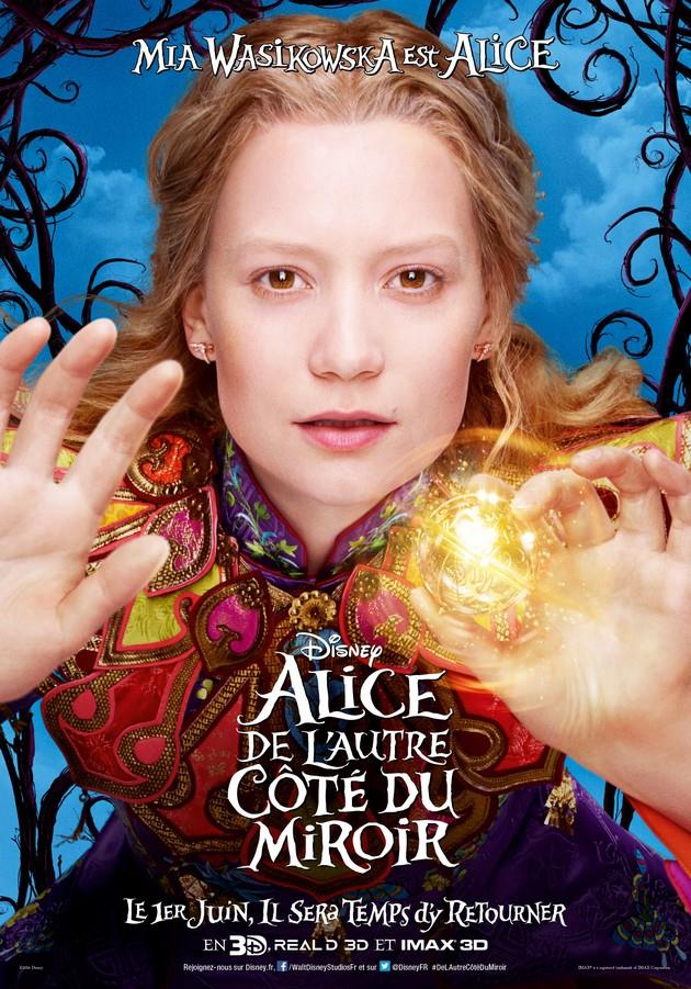 Affiche Mia Wasikowska est Alice
