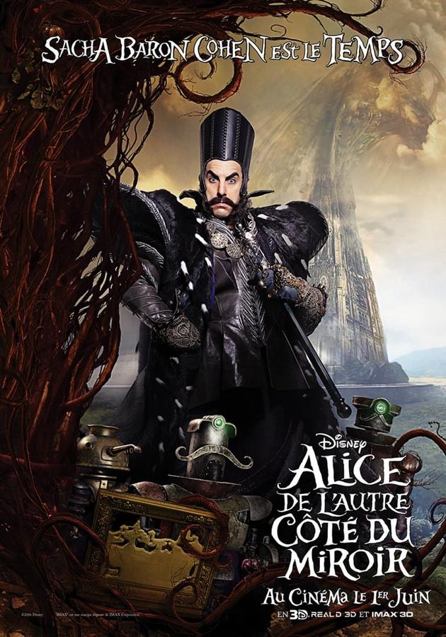 2ème Affiche Sacha Baron Cohen est Le Temps