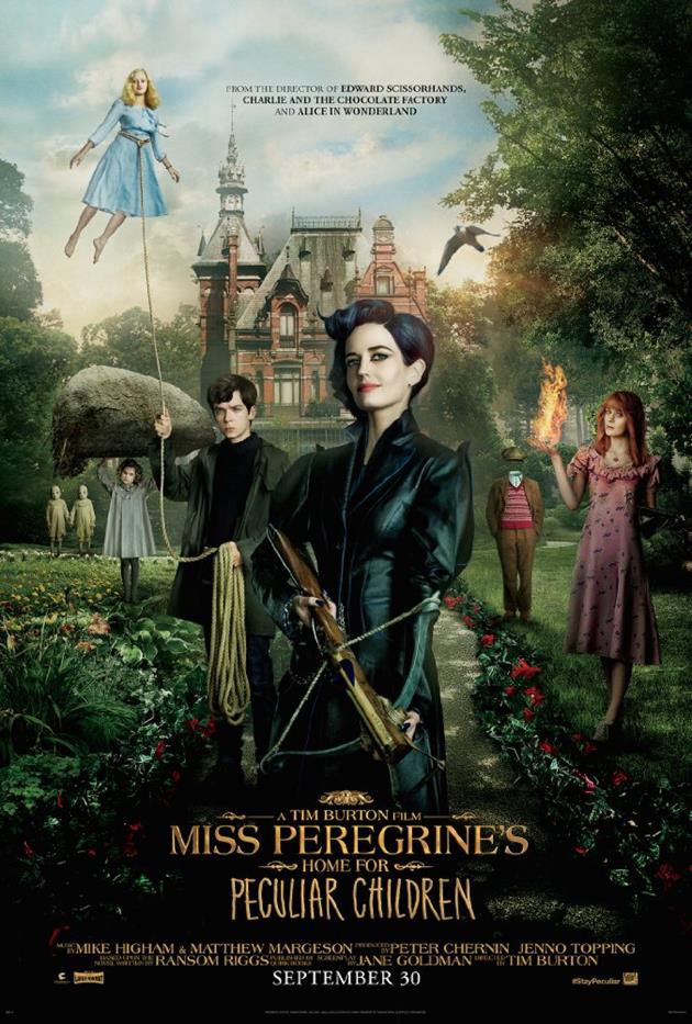 Affiche américaine Miss Peregrine Home for Peculiar Children
