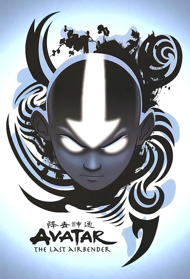 Affiche Avatar The Last Airbender en mode maléfique