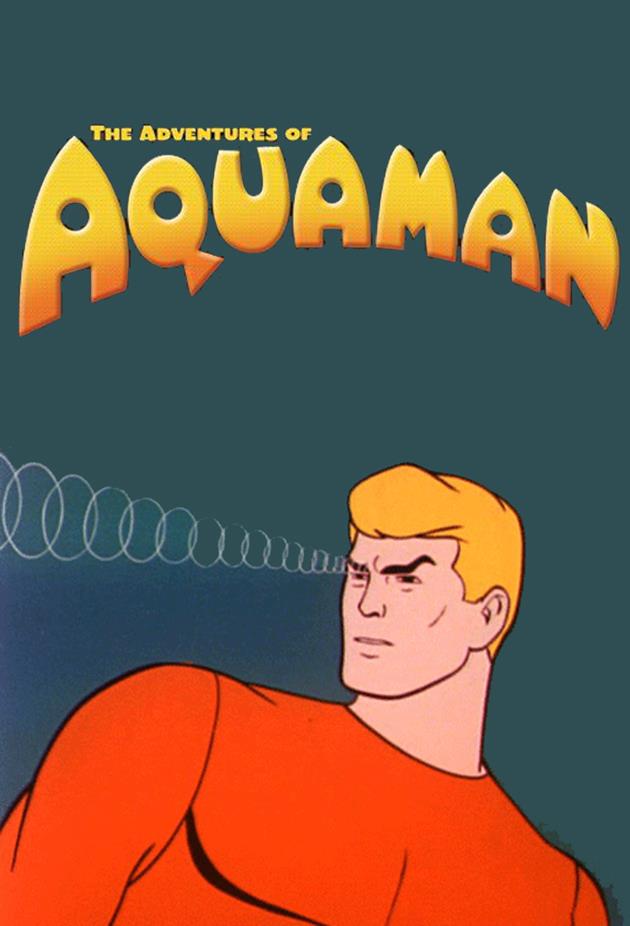 Aquaman le dessin animé - Affiche américaine