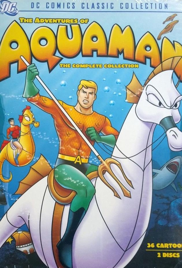 Aquaman le dessin animé - jaquette du DVD de la collection complète