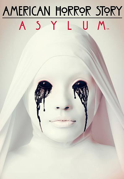 Affiche American Horror Story saison 2 Asylum - larmes noires