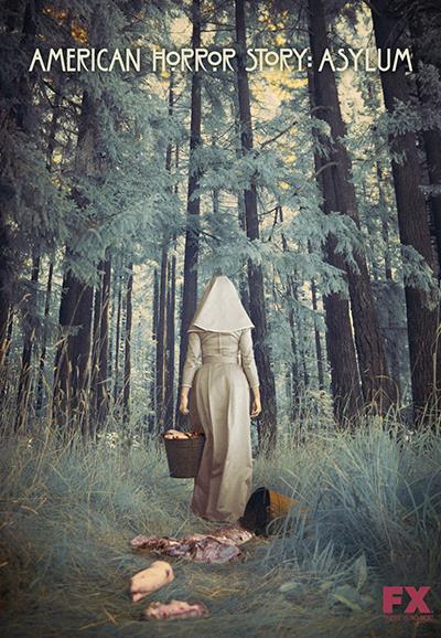 Affiche American Horror Story saison 2 Asylum - Massacre en forêt