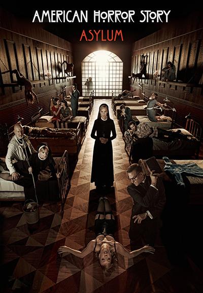 Affiche American Horror Story saison 2 Asylum - Débauche à l'église