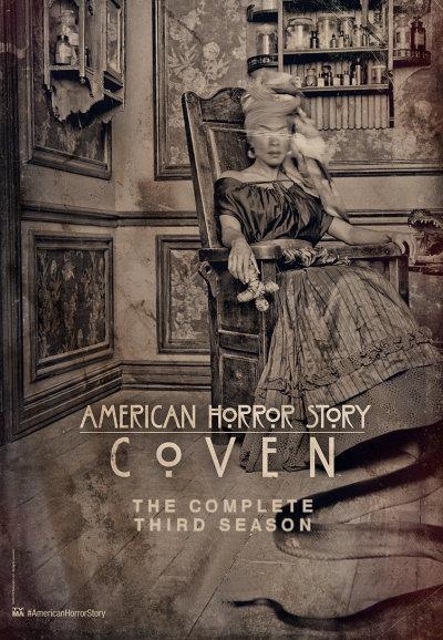 Affiche American Horror Story saison 3 Coven - Vieille mégère