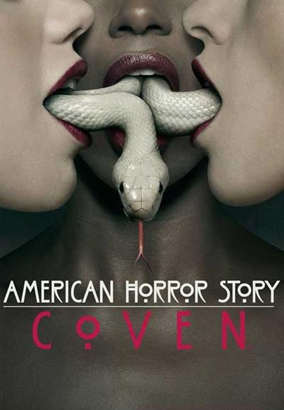 Affiche American Horror Story saison 3 Coven - Trio de langues de serpents