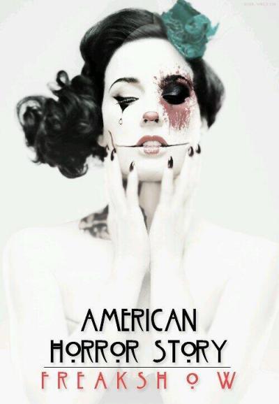 Affiche American Horror Story saison 4 Freak Show - Clown mime