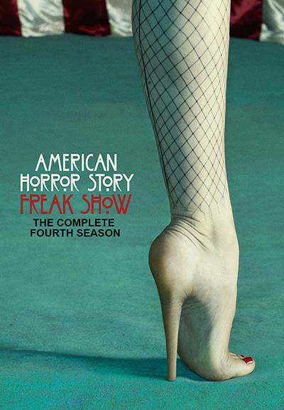 Jaquette DVD American Horror Story saison 4 Freak Show - Pied talon aiguille