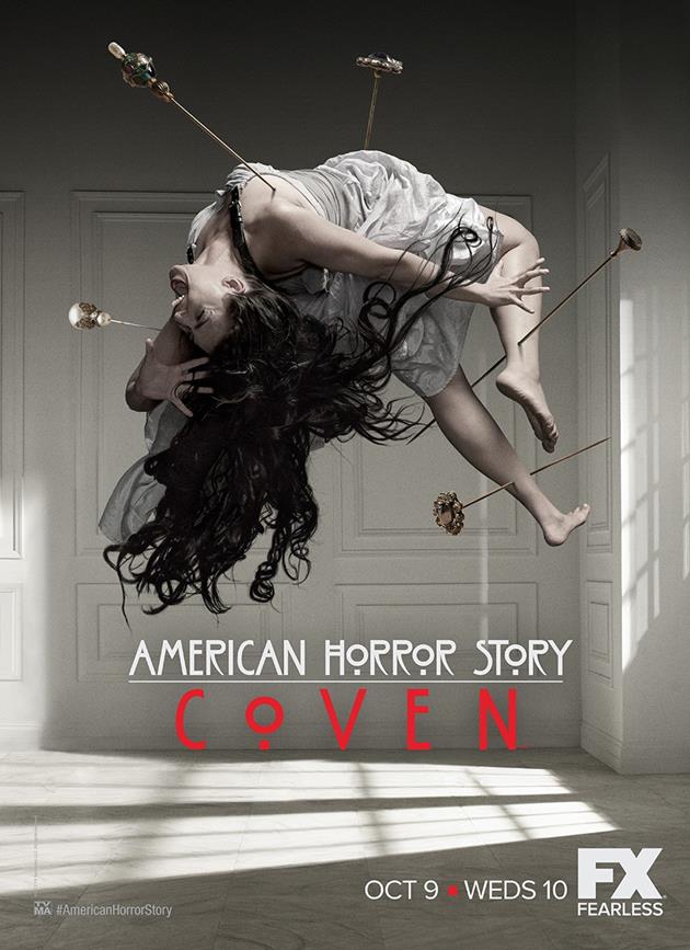 Affiche American Horror Story saison 3 Coven - Acuponcture volante