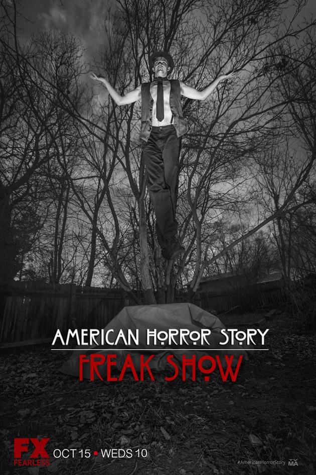 Affiche American Horror Story saison 4 Freak Show - Lévitation