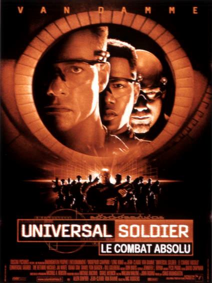 Affiche française Universal Soldier le combat absolu