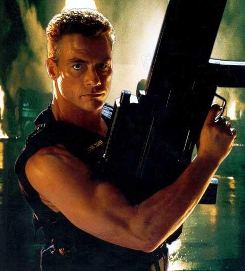 Van Damme et son gros calibre