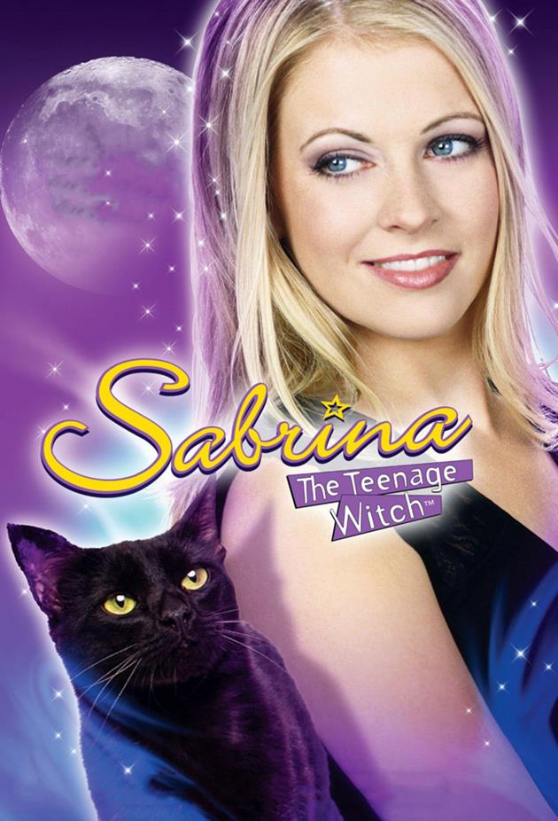 Affiche américaine de Sabrina The Teenage Witch - paillettes dans les cheveux