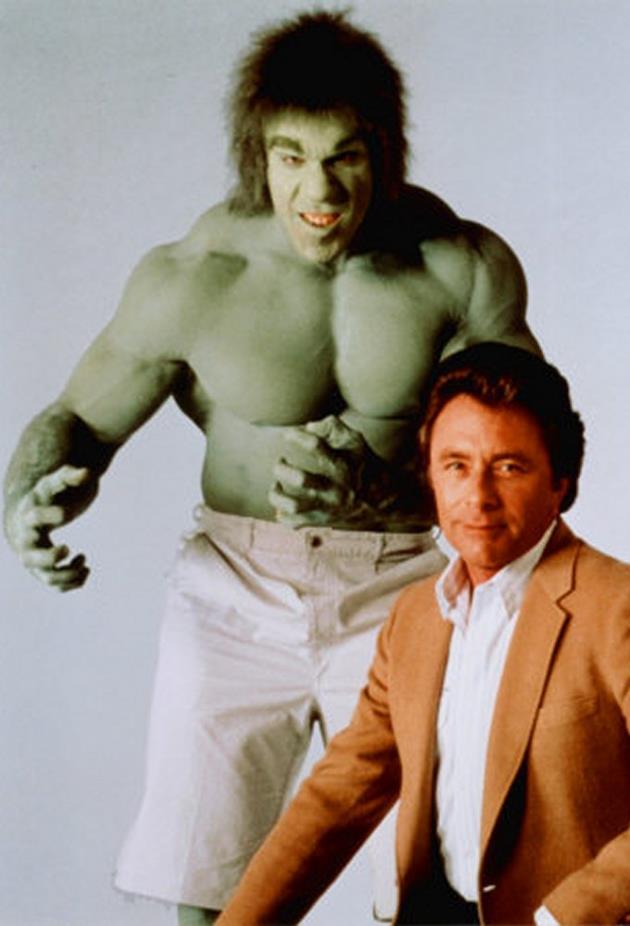 Affiche de l'incroyable hulk - l'acteur et son personnage