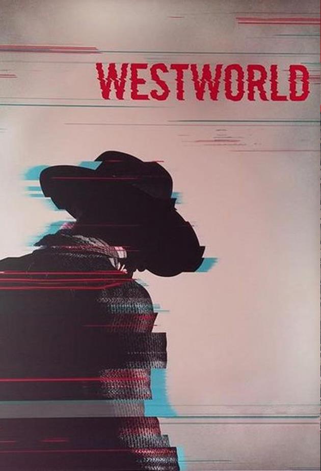 Affiche Westworld - Décalage numérique