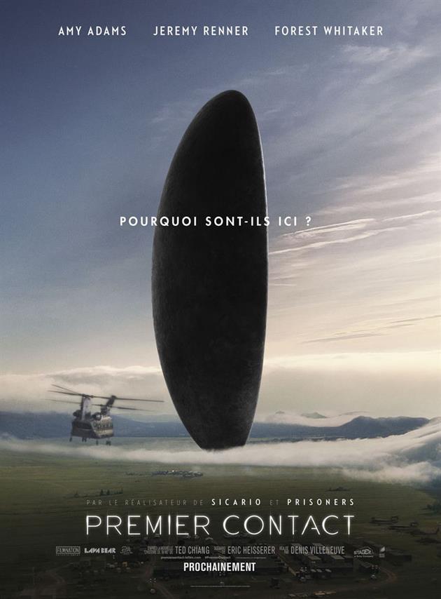 Affiche française du film Premier Contact