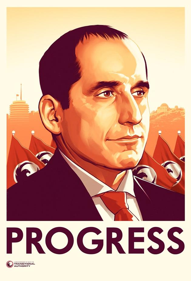 Affiche Progress - Transitional Authority Colony