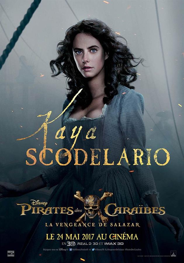 Affiche Pirates 5 - Kaya Scodelario