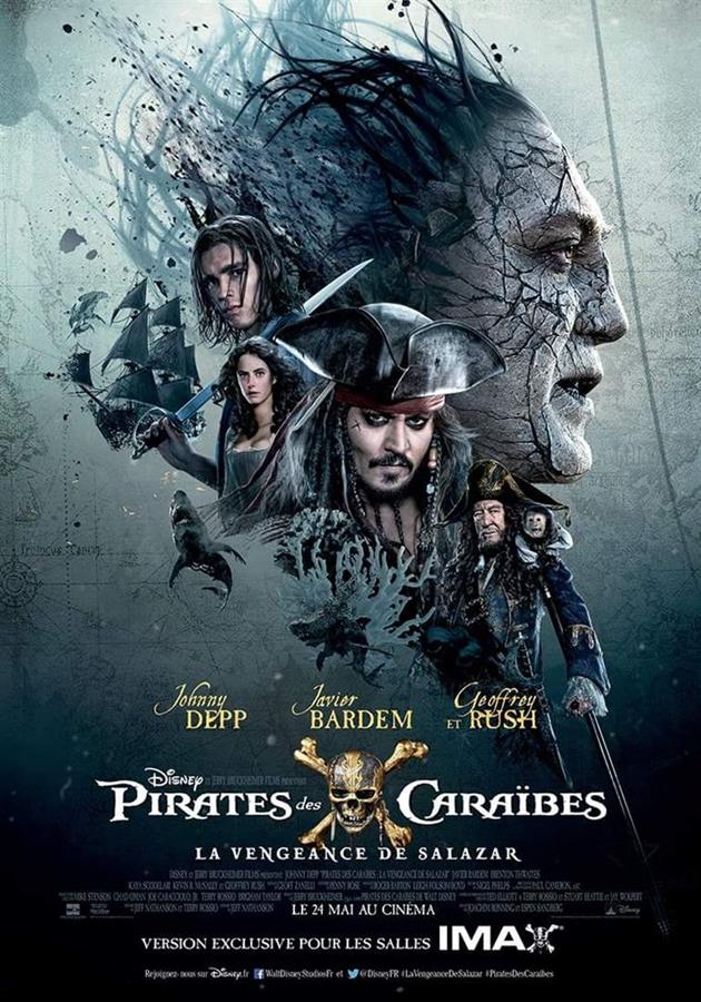 Affiche IMAX Pirates 5