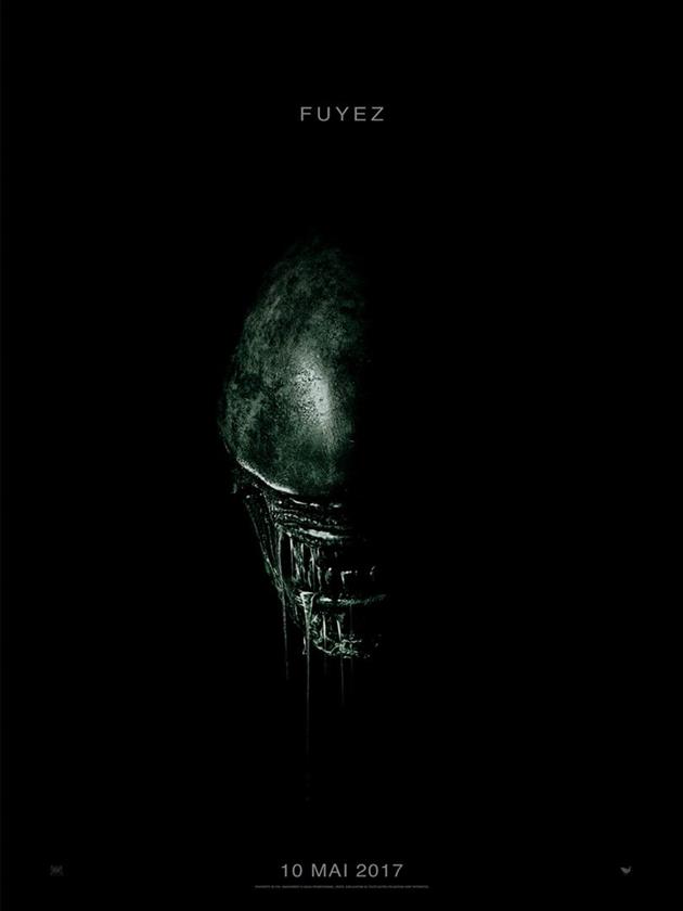 Affiche Alien Covenant - Fuyez