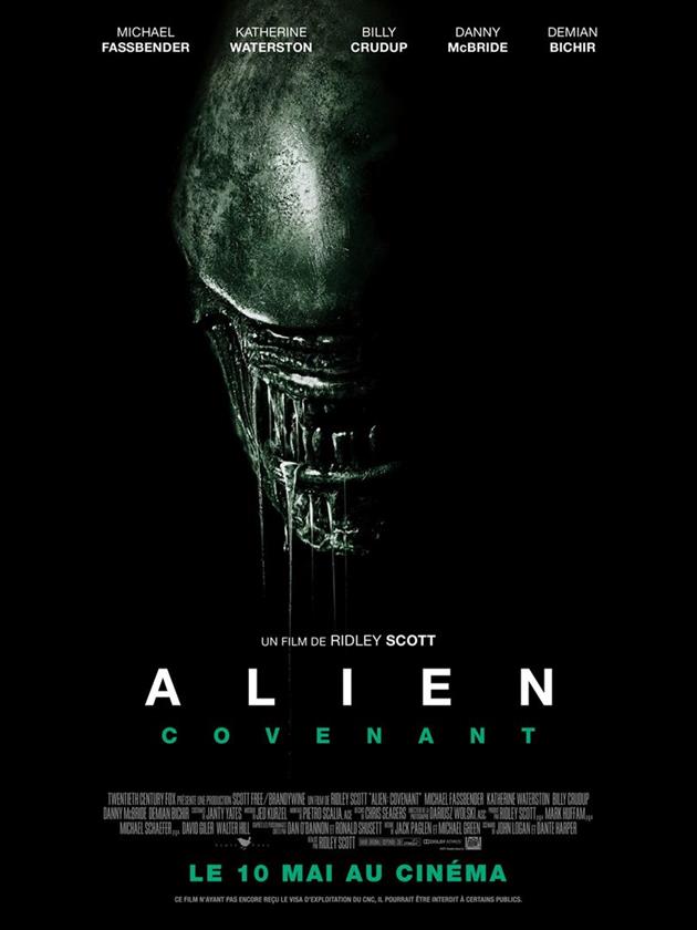 Affiche française Alien Covenant
