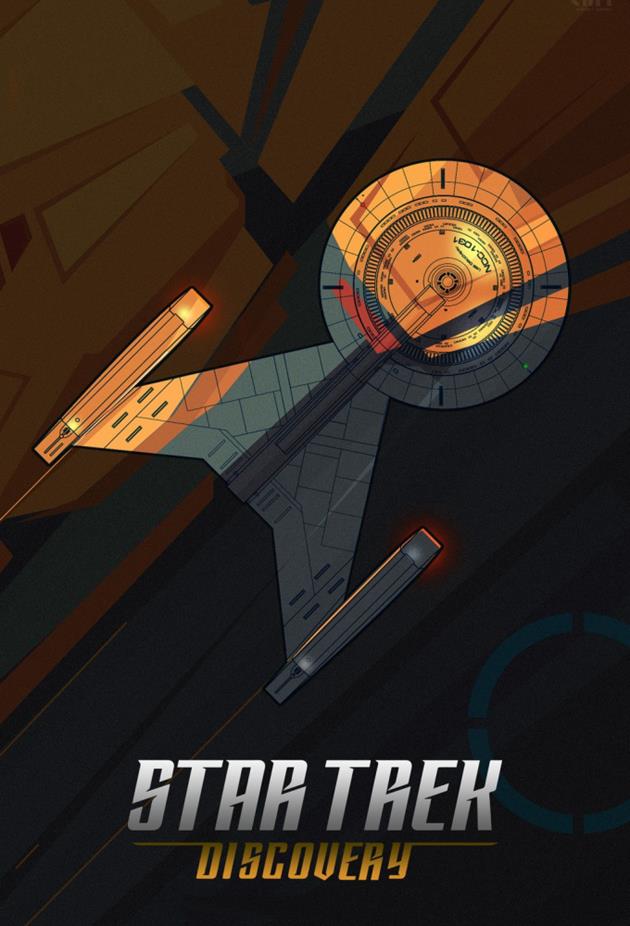 Affiche Star Trek Discovery NCC 1031