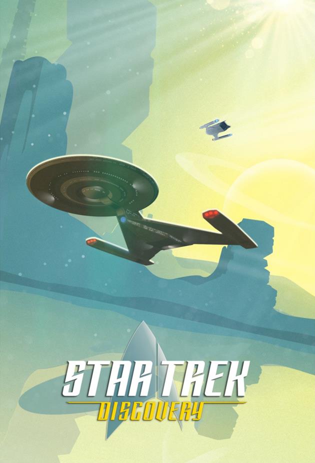 Affiche Star Trek Discovery exploration