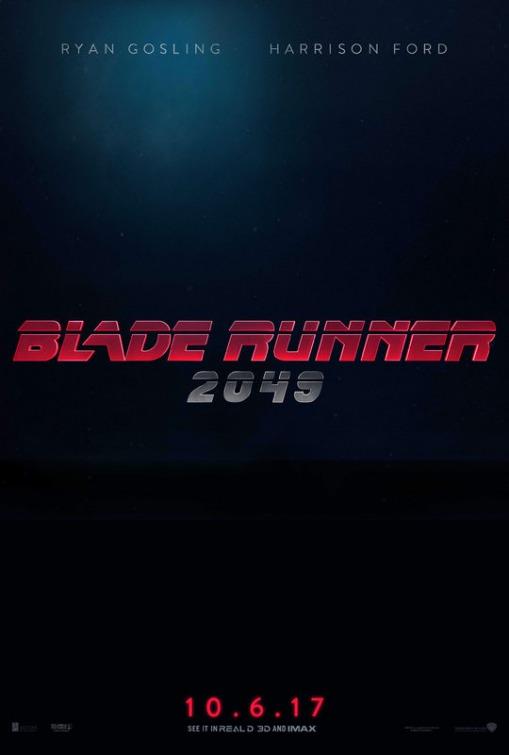 Affiche teaser Blade Runner 2049