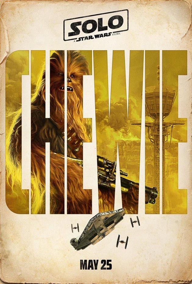 Affiche personnage : Chewie