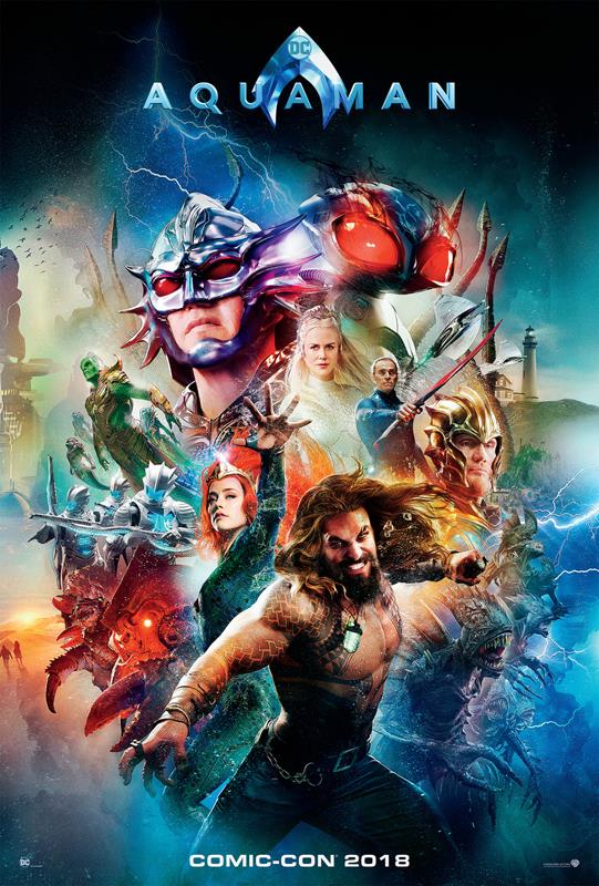 Affiche Aquaman Comic-Con 2018
