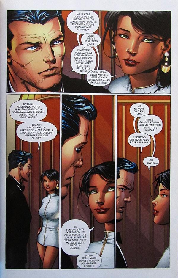 Rencontre entre Bruce Wayne et Jaina Hudson