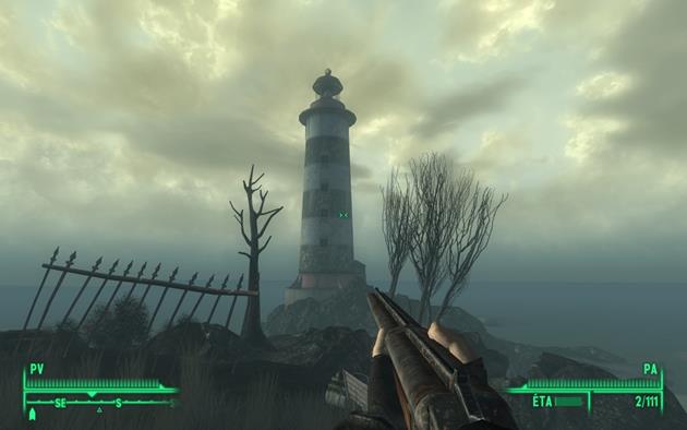 Le phare du bout du monde post-apocalypique