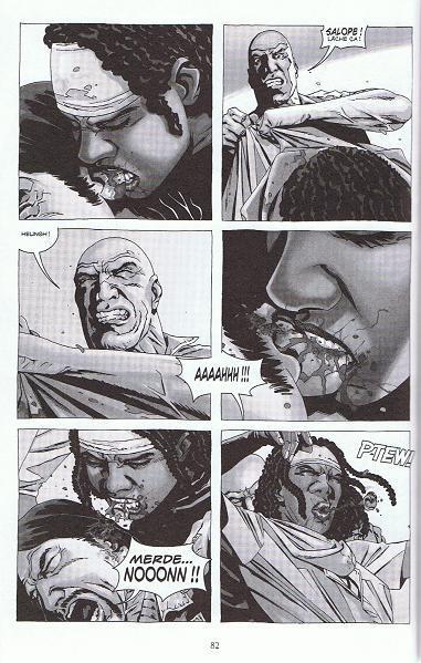 Michonne ne se laisse pas faire