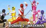 Bioman 2 : Maskman 1x51 ● Great Destruction of Underground Empire Castle!