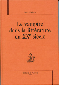 Le vampire dans la littérature du XXème siècle