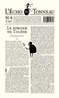 Le Club Diogène : L'Écho du Tonneau : Le Sorcier de Tolède Numéro de l'Écho du Tonneau 4 [2008]