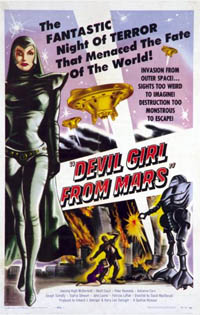 Les guerriers : Devil Girl from Mars [1954]