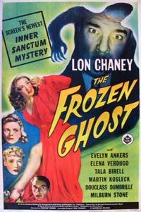 Inner Sanctum Mysteries : The Frozen Ghost #4