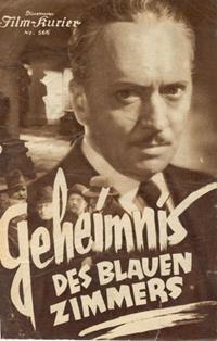 Geheimnis des blauen Zimmers [1932]