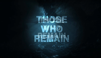 Those Who Remain - eshop Switch