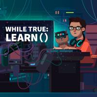 while True: learn - PC